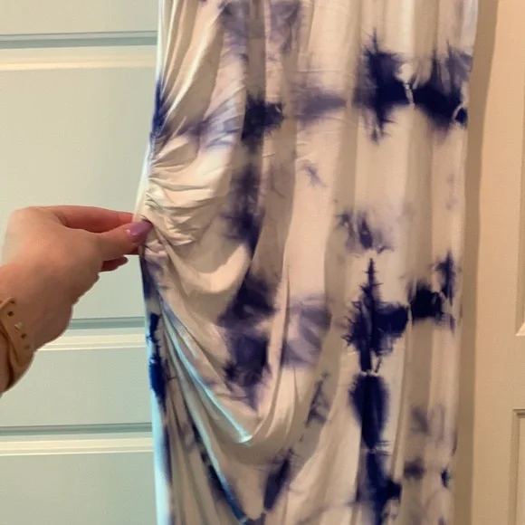 NEW Young Fabulous and Broke tie dye maxi dress XS extra Small - Picture 4 of 9